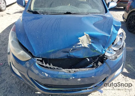 2013 Hyundai Elantra Gls from USA, damaged, VIN KMHDH4AE3DU980930